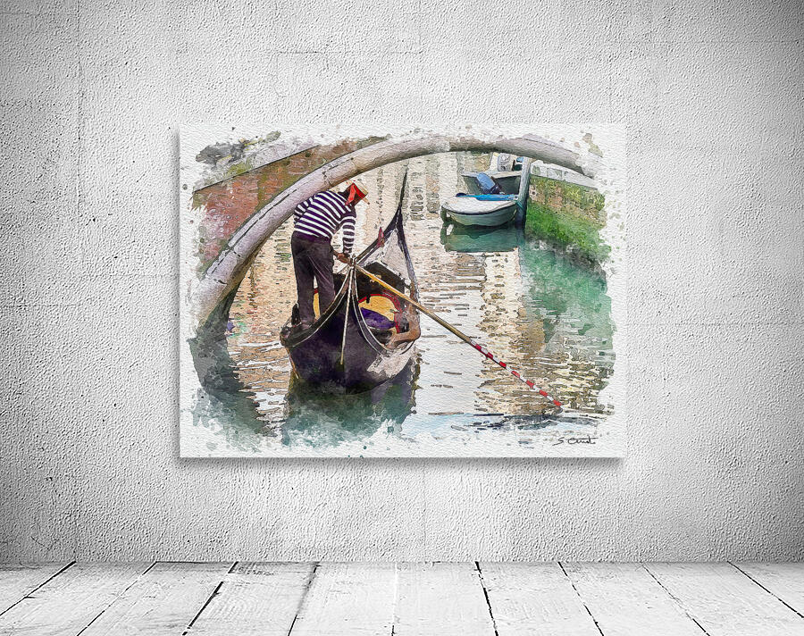 VENICE GONDOLIER Wall Preview