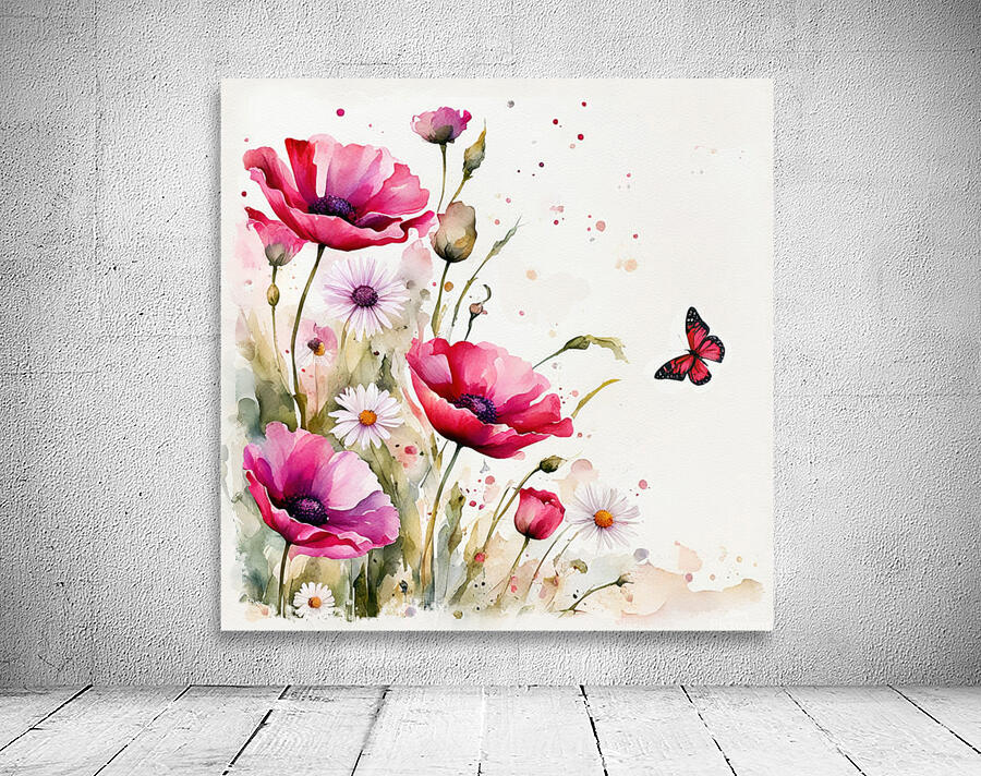 POPPIES AND DAISIES Wall Preview
