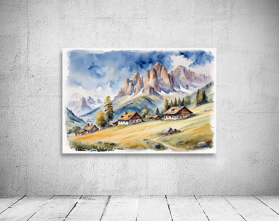 DOLOMITE LANDSCAPE Wall Preview