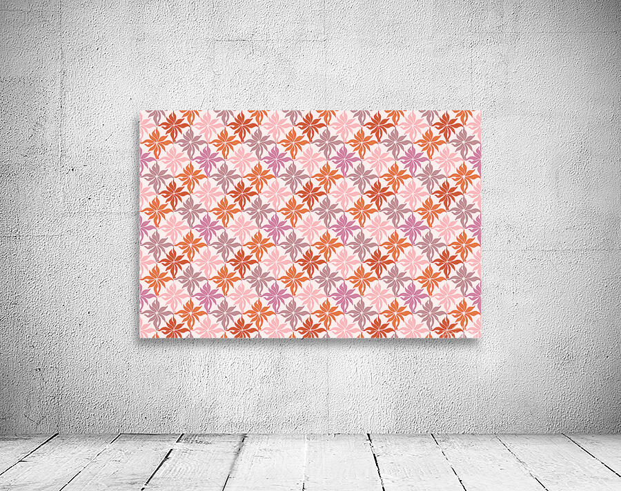 SEAMLESS FLORAL PATTERN  8 Wall Preview
