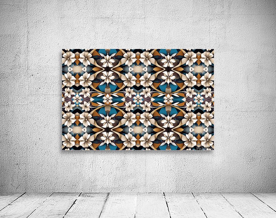 CUBIST STYLE SEAMLESS PATTERN Wall Preview