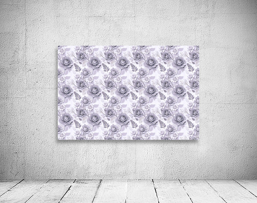 SEAMLESS FLORAL PATTERN  5 Wall Preview