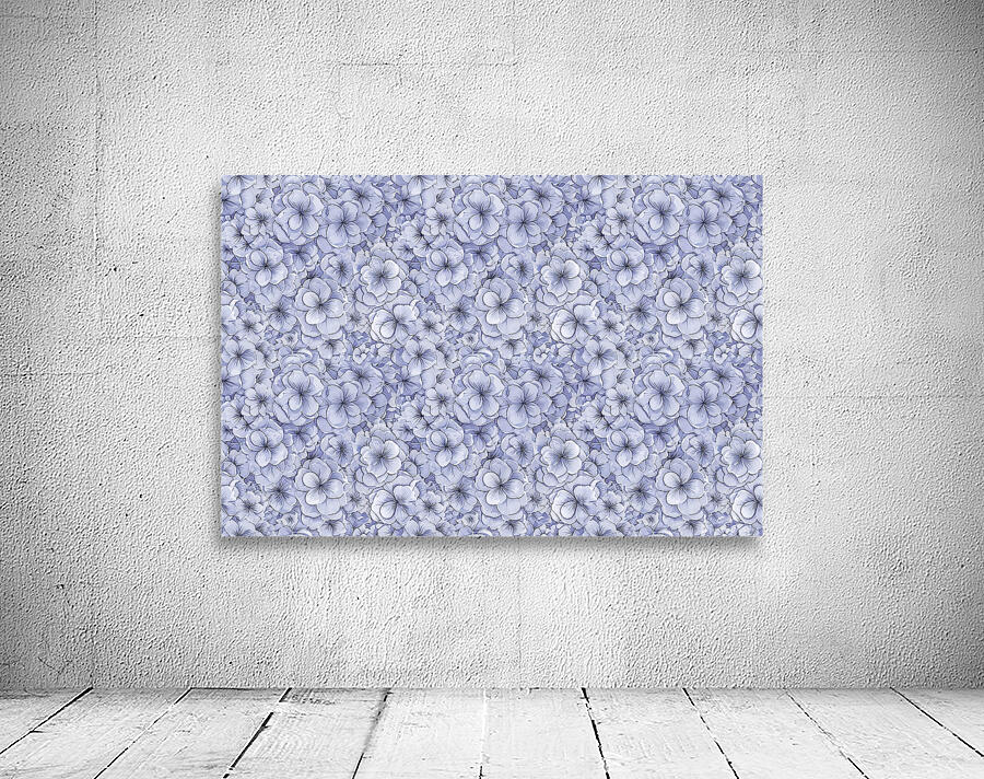 SEAMLESS FLORAL PATTERN 9 Wall Preview