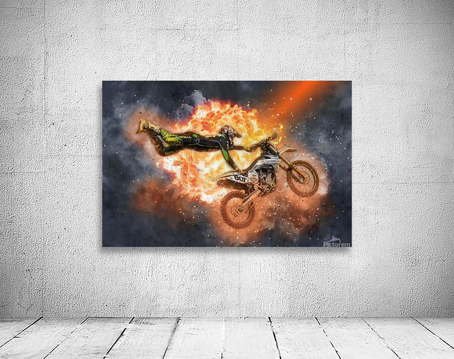 LEAP INTO FIRE Wall Preview