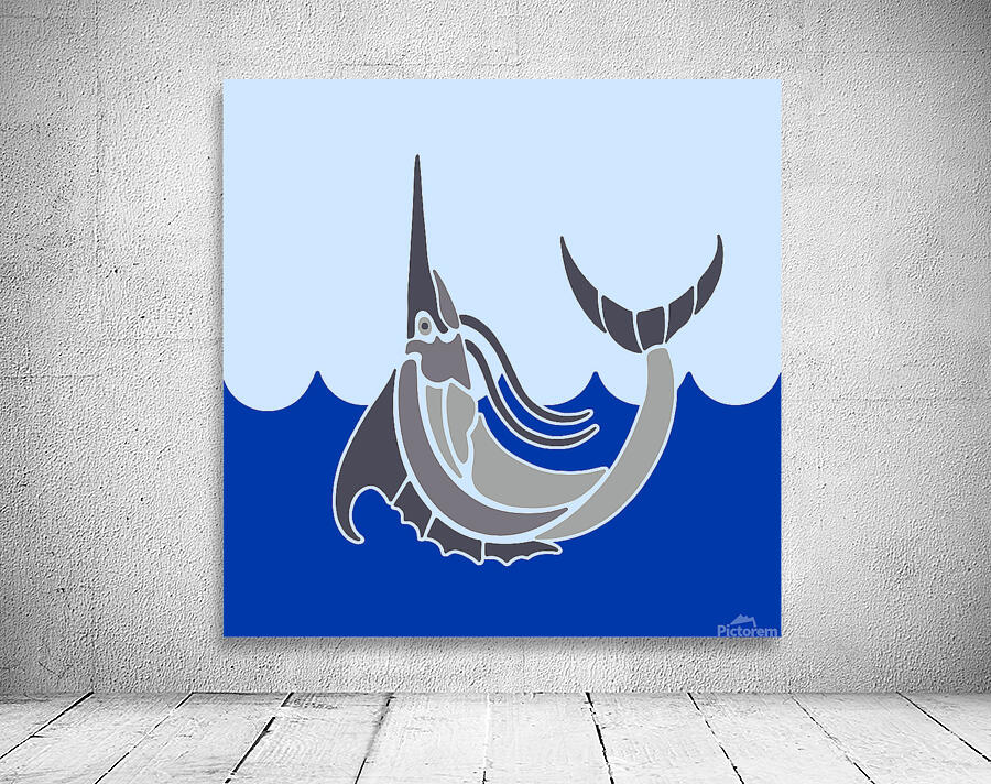 MARLIN JUMPING Wall Preview