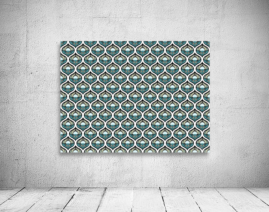 SEAMLESS FLORAL PATTERN 17 Wall Preview