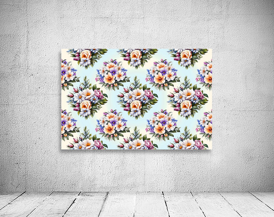 SEAMLESS FLORAL PATTERN  18 Wall Preview
