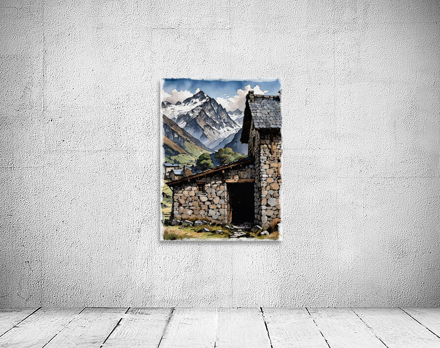 ALPINE COW BARN Wall Preview