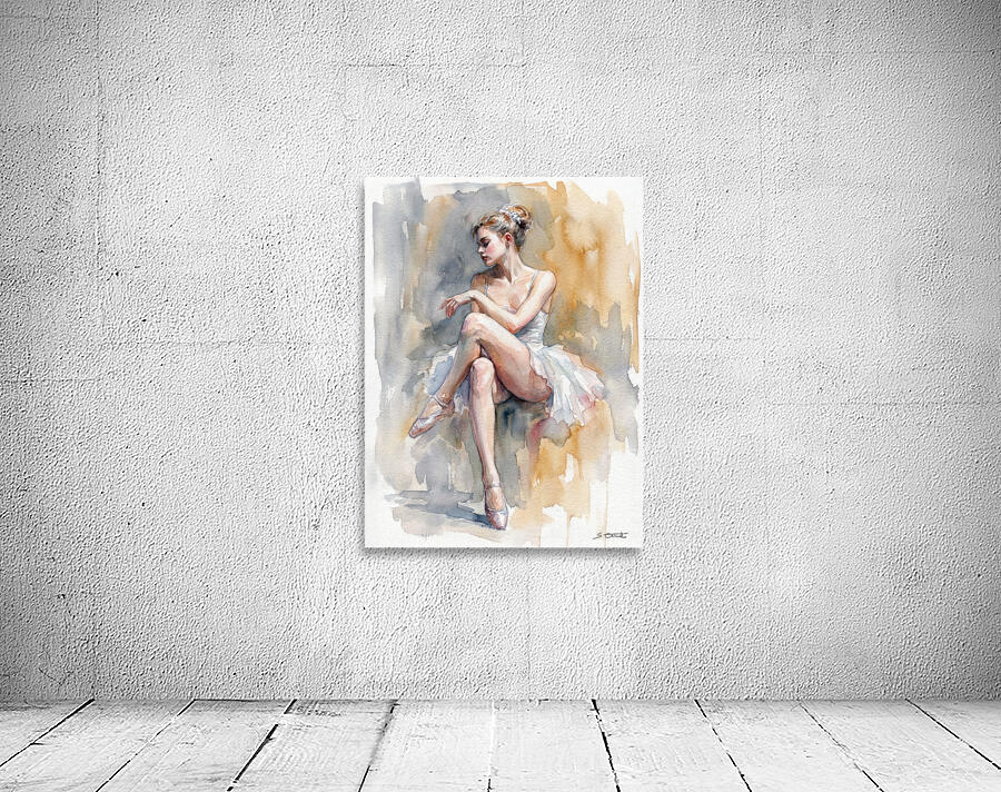 RESTING BALLERINA Wall Preview