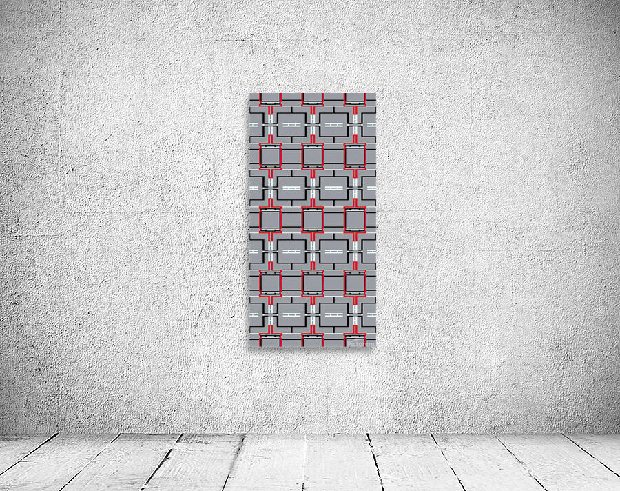 SEAMLESS GEOMETRIC HORIZONTAL PATTERN 2 Wall Preview