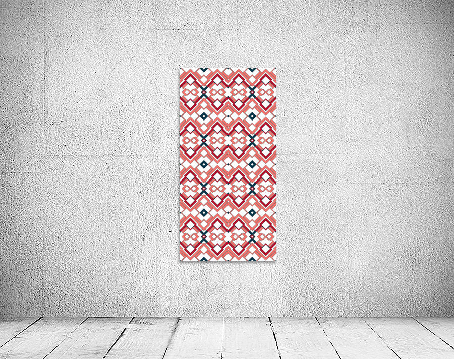 SEAMLESS GEOMETRIC VERTICAL PATTERN 4 Wall Preview