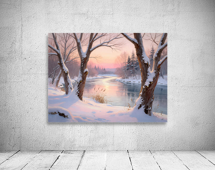 WINTER SUNSET Wall Preview