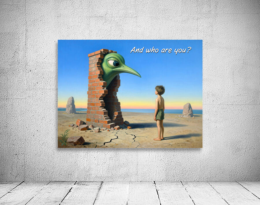 WHO ASKS THE QUESTION  Wall Preview