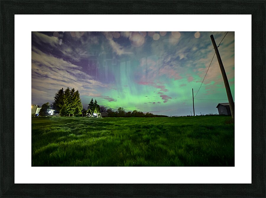  Emerald Sky Picture Frame print