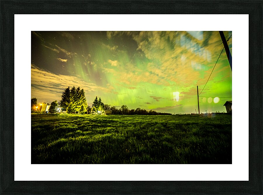 Aurora Horizon Picture Frame print