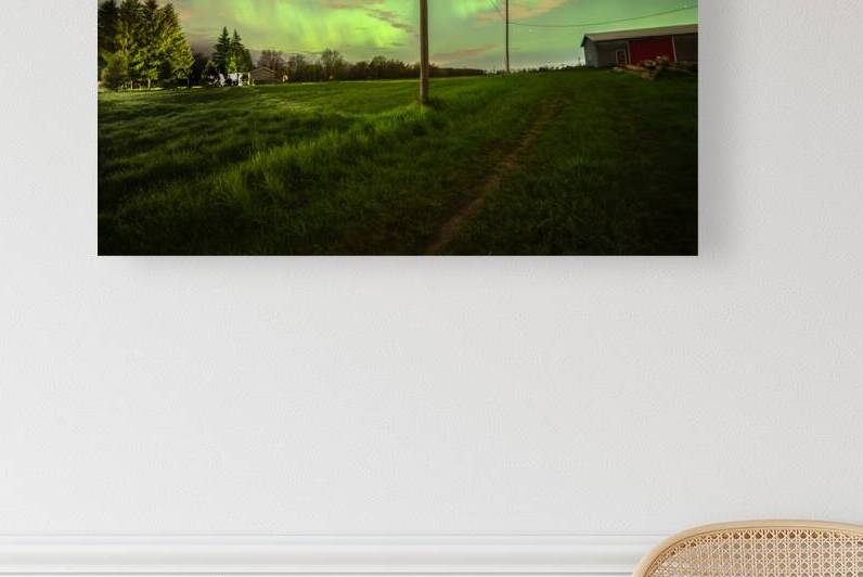 Aurora Harvest on the Country Road  by Mila Araujo