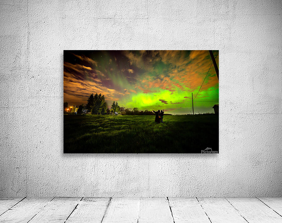 When the Sky Danced  Wall Preview