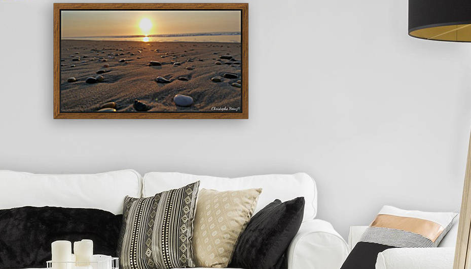 coucher de soleil galets by Christophe Heinz Photographe