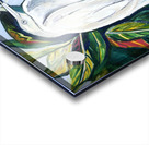 Egrets Face-to-Face Dark Acrylic print