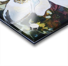 Magnolia with Wallpaper Pattern Acrylic print