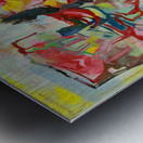Recordslinger Abstraction Metal print