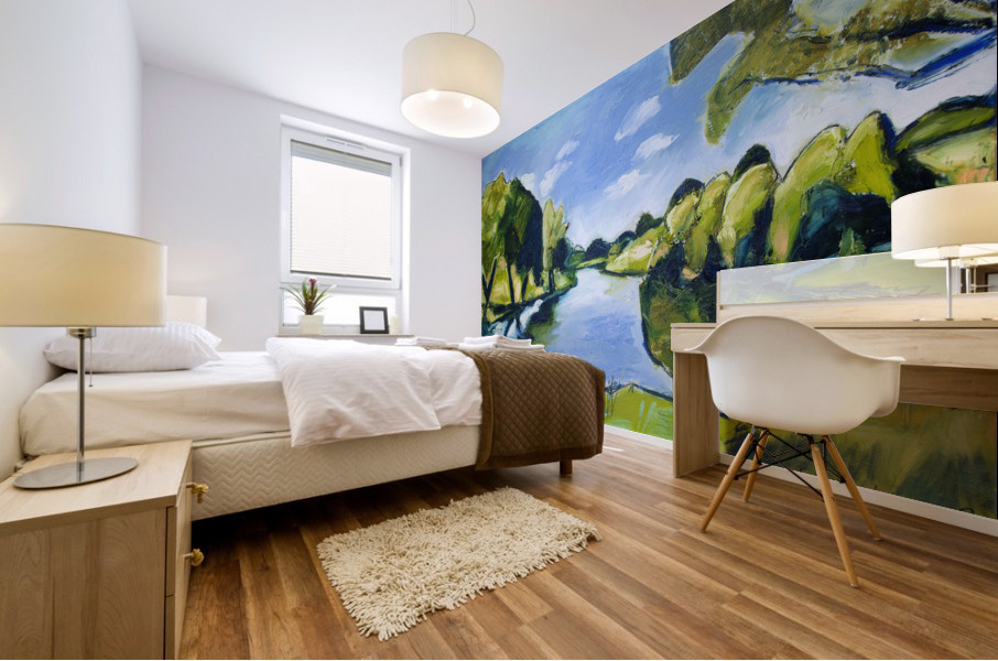 Tranquil Lake 20220119 Mural print