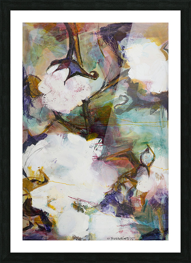 August Indian Cotton Picture Frame print