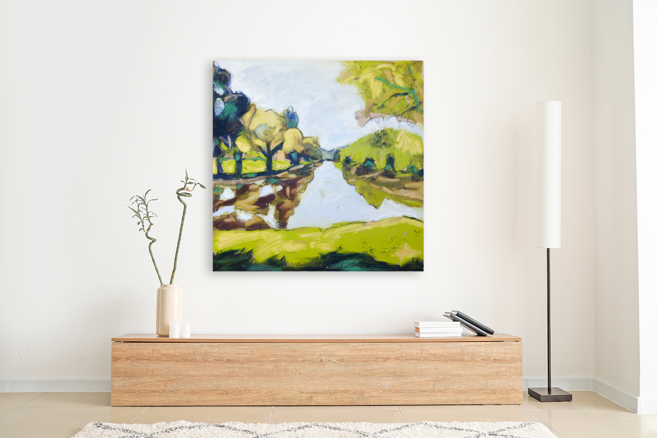 Study for Tranquil Lake 20220102 Reproduction