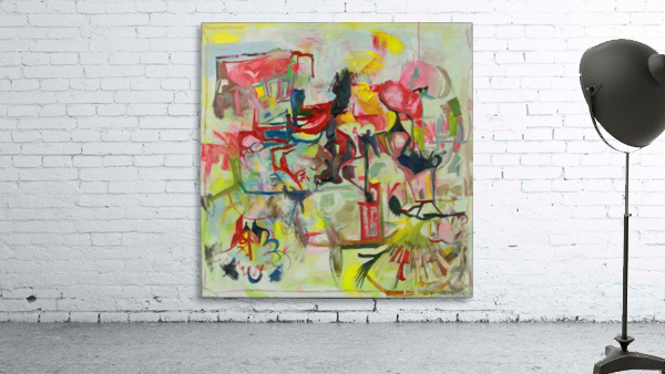 Recordslinger Abstraction Wall Preview
