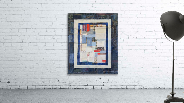 Vintage Indigo Quilt  Wall Preview