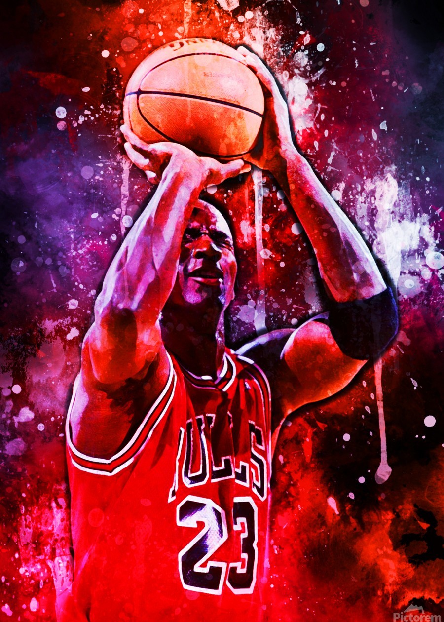 Michael Jordan by Coolbits Artworks Wall Art