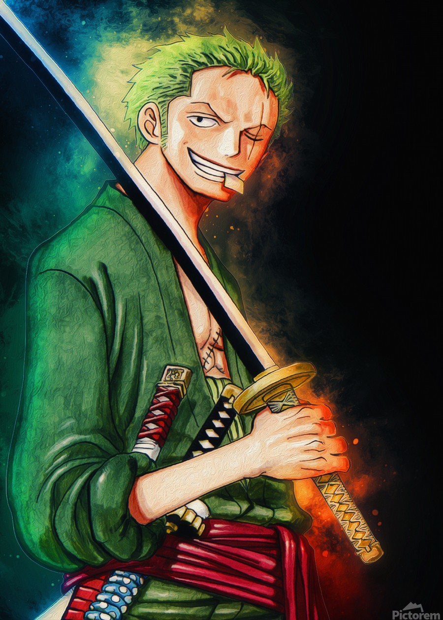 Zoro ONE PIECE par Coolbits Artworks