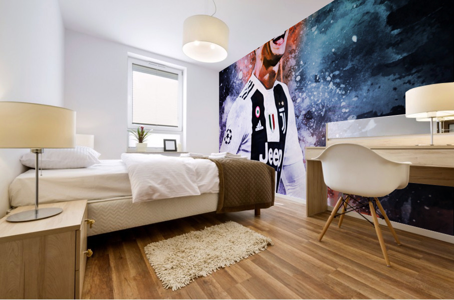 Cristiano Ronaldo Mural print