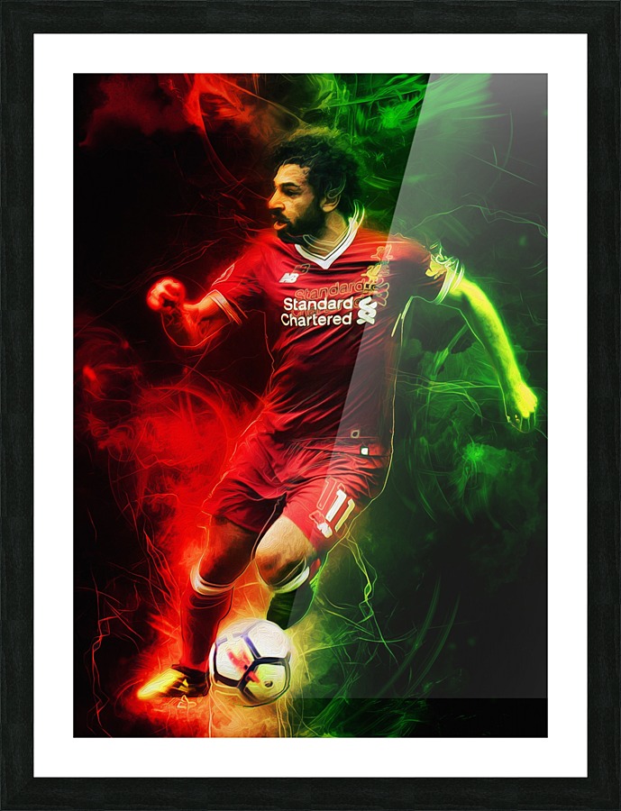 Mohamed Salah Picture Frame print