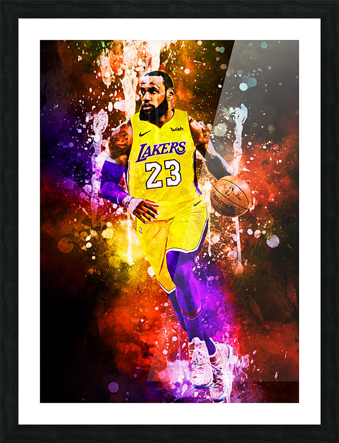 Lebron James Picture Frame print