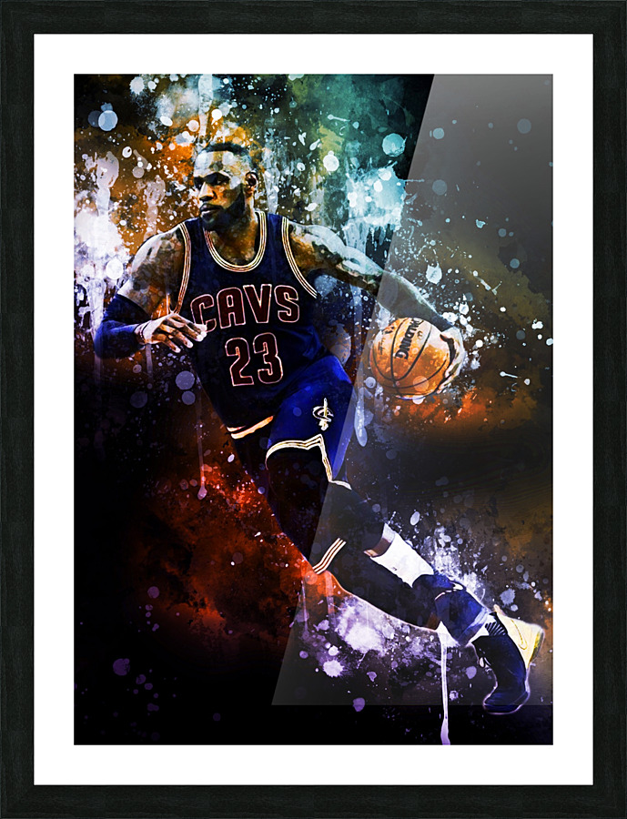 Lebron James Picture Frame print