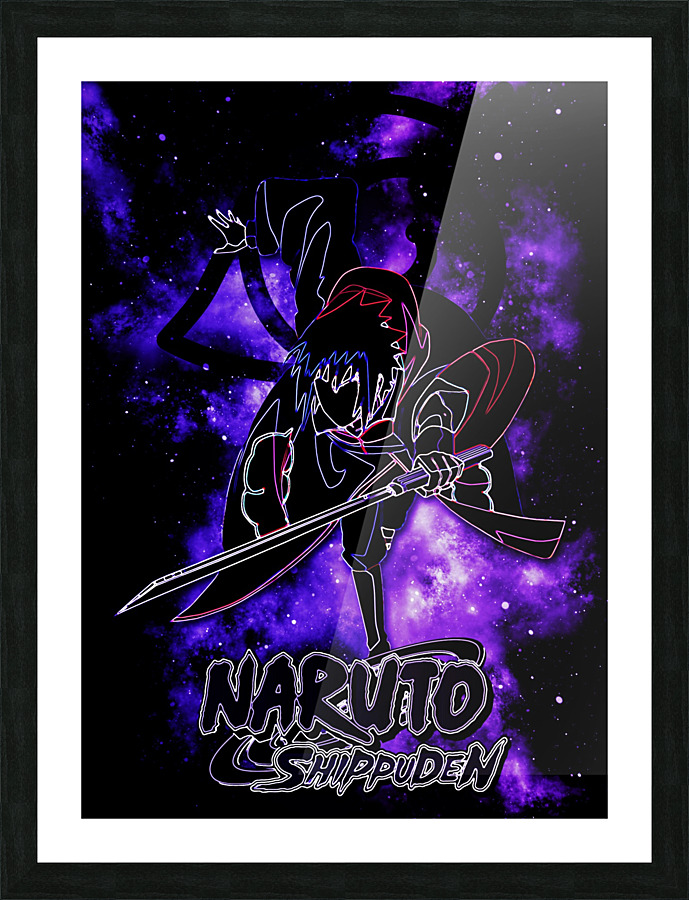 Sasuke Picture Frame print