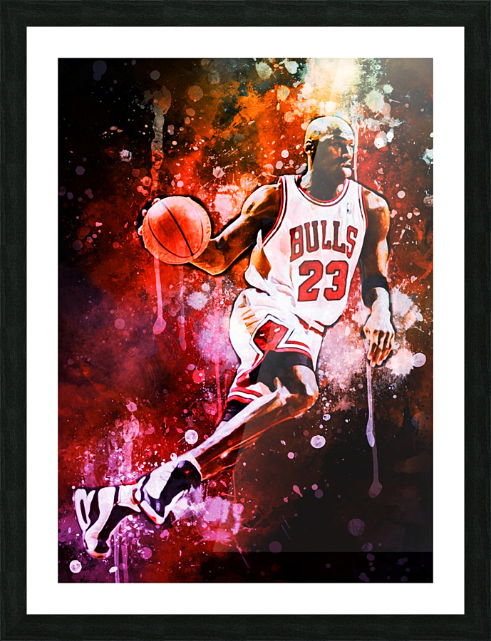 Michael Jordan Picture Frame print