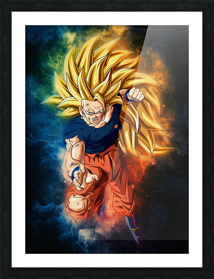 Dragon Ball Picture Frame print
