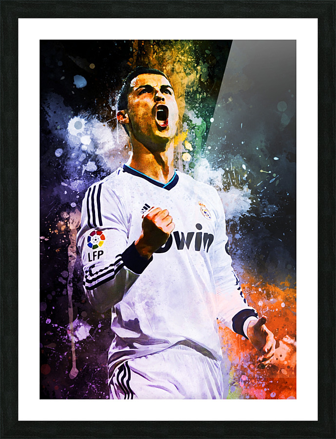 Cristiano Ronaldo Picture Frame print