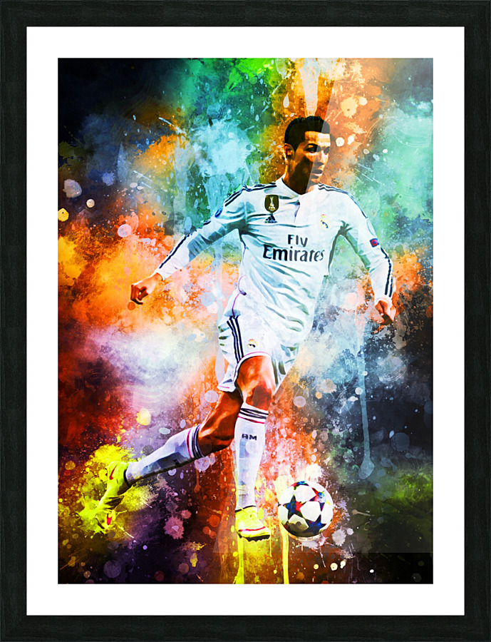 Cristiano Ronaldo Picture Frame print