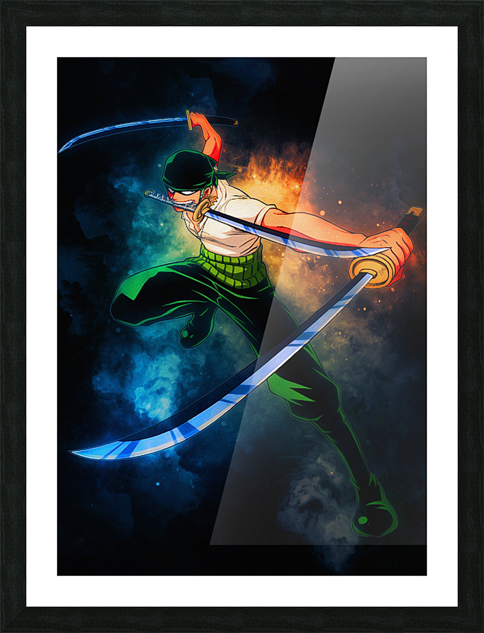 Zoro ONE PIECE Picture Frame print