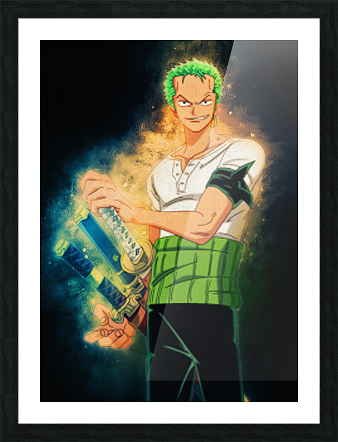 Zoro ONE PIECE Picture Frame print