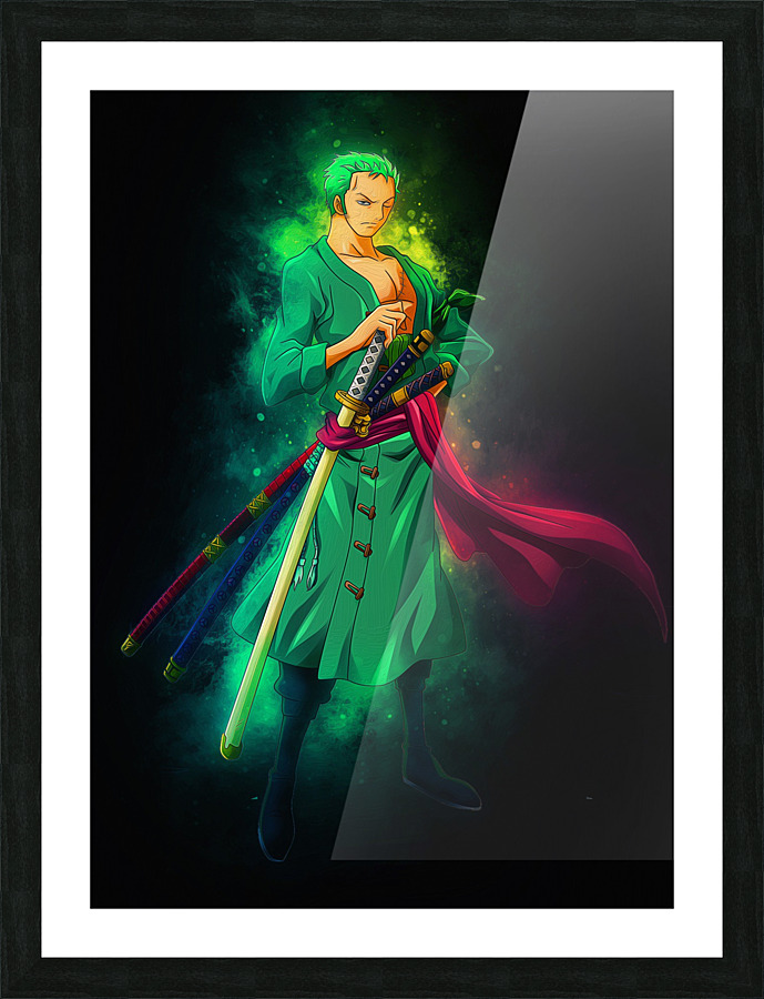 Zoro ONE PIECE Picture Frame print