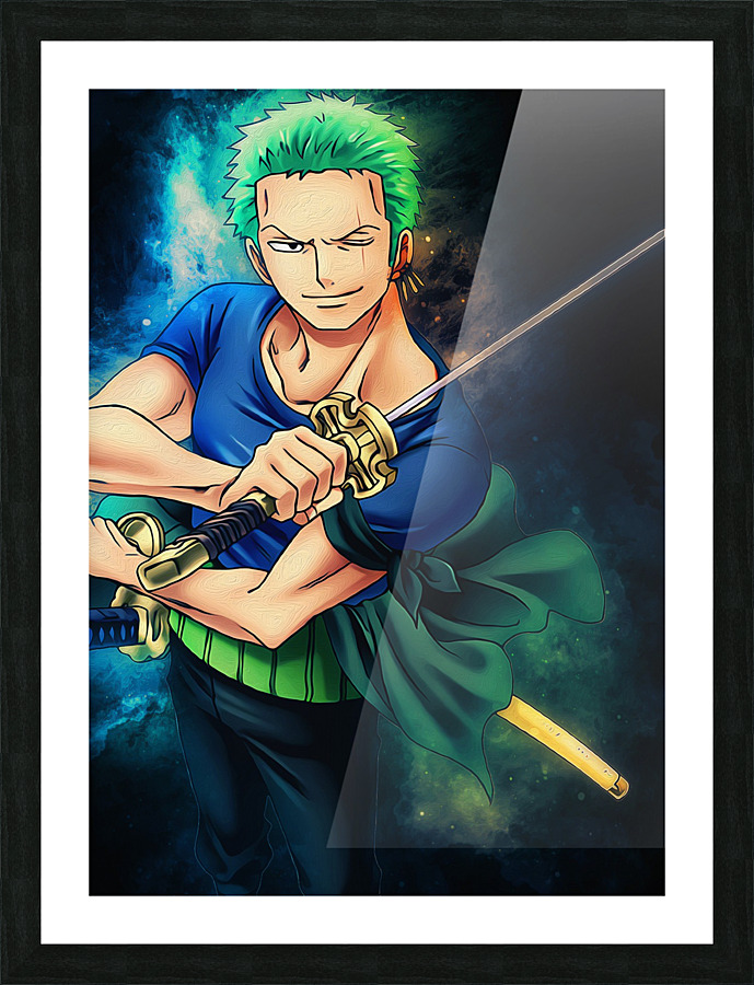 Zoro ONE PIECE Picture Frame print