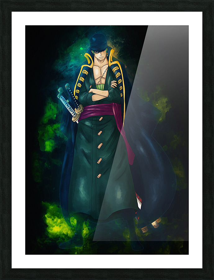 Zoro ONE PIECE Picture Frame print