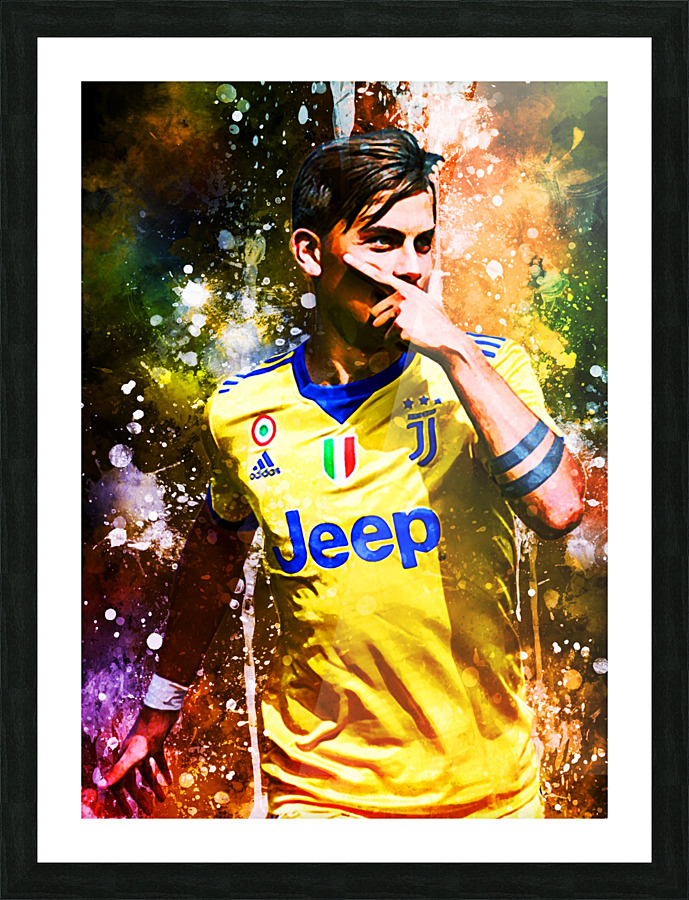 Paulo Dybala Picture Frame print