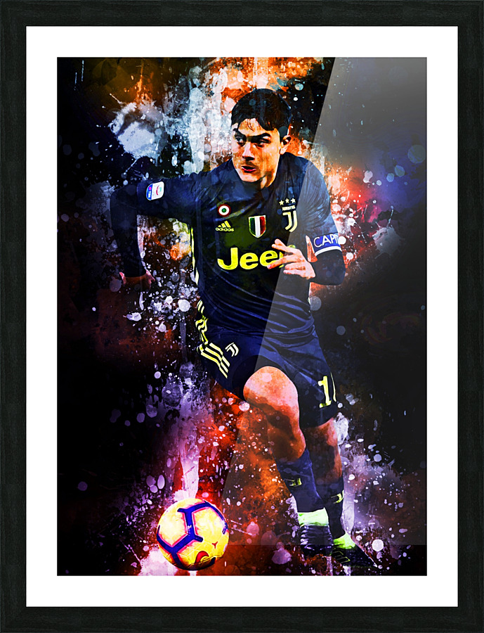 Paulo Dybala Picture Frame print
