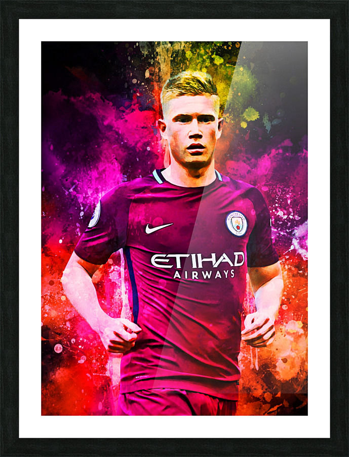 Kevin De Bruyne Picture Frame print