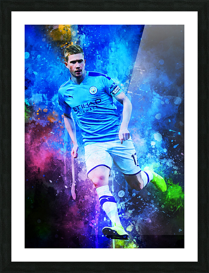 Kevin De Bruyne Picture Frame print